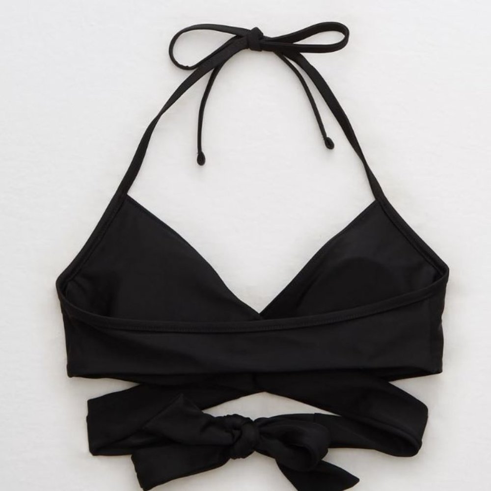 Aerie Wrap Halter Bikini Top